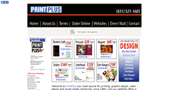 Desktop Screenshot of aaaprintplus.com